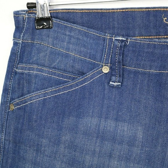 Old Navy The Diva Straight Jeans Low Rise Stretch 10 x 32 Reg - Picture 10 of 10